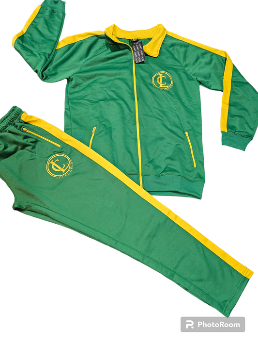 Green & Gold Local Celeb Tracksuit