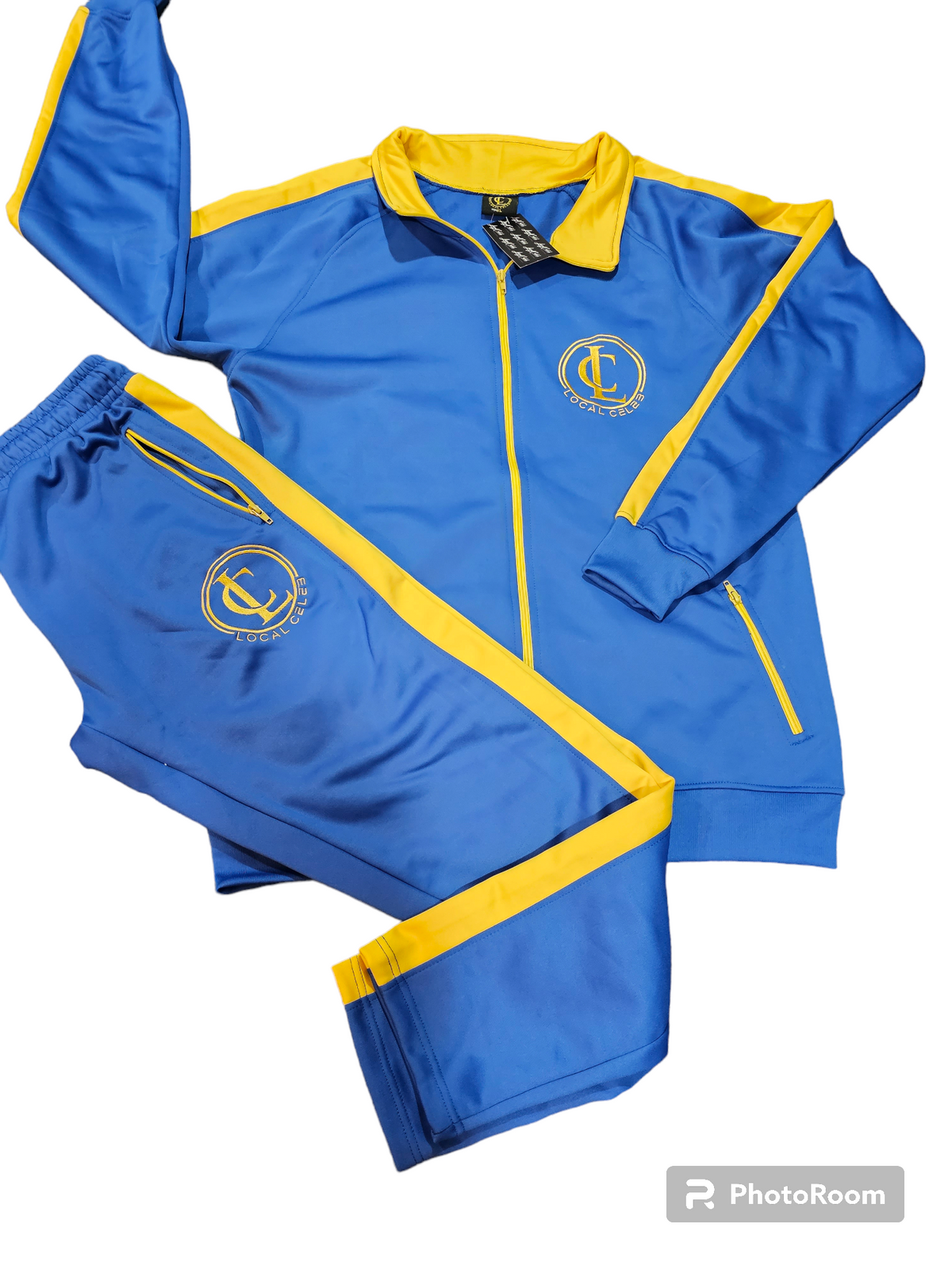 Blue & Gold Local Celeb Tracksuit